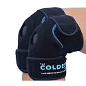 Coldest Knee Ice Pack Wrap, Hot and Cold Therapy - Reusable Compression for Meniscus Tear, Injury Recovery, Sprains, Swelling, Ice Packs After Surgery, Rheumatoid Arthritis, ICY Cold Brace - 2 Pack