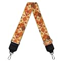 Coldinair Fall Leaf Bow Print Purse Strap Replacement Crossbody Bag Strap,Guitar Straps for Purses Crossbody Bags,Purse Making Supplies
