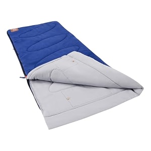 coleman lotus l rectangular sleeping bag for adults  comfort 13c extreme -9c winter sleeping bag for men  cold weather camping bed  camping accessories for outdoor adventures