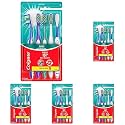 Colgate 360 Whole Mouth Clean Toothbrush, Adult Medium Toothbrushes, 25 Pack