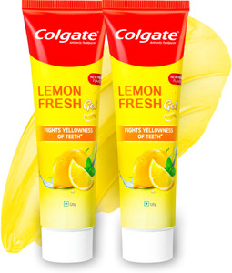 colgate lemon fresh gel anti-yellowness toothpaste 240 g