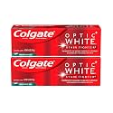 Colgate Optic White Stain Fighter Fresh Mint Gel, 4.2 oz (Pack of 2)