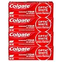 Colgate Optic White Stain Fighter Whitening Toothpaste, Mint, 3.8 Ounce (Pack of 24)
