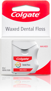 colgate total waxed dental floss - 50m 5000 cm