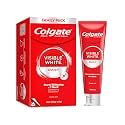 Colgate Visible White Teeth Whitening Toothpaste Protects