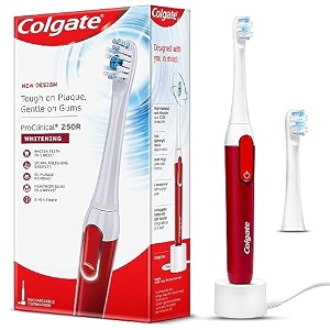 colgate proclinical whitening sonic electric toothbrush replacement heads fits any colgate proclinical toothbrush - pack of 4