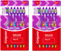 Colgate ZigZag Toothbrush, 12pcs- Medium (Pack of 6) Medium Toothbrush (Pack of 2)