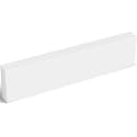 Colingmill 1 Pcs HDPE Plastic Blocks, 1" X 3" X 12", White