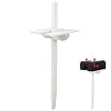 Colingmill White Pine Wood Mailbox Post, 54 x 18 Inches, 2 Mailboxes