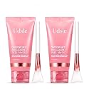 Collagen Night Wrapping Mask 2-Pack with Silicone Brushes, Premium Overnight Peel-Off Face Mask for Glass Skin, Moisture-Locking Sleep Protocol for Deep Hydrating & Visibly Firming (5.06 oz)