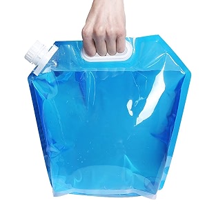 Collapsible Drinking Container Folding Water Bag Picnic