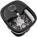 Collapsible Foot Spa Electric Rotary Massage with Heat, Bubble, Remote