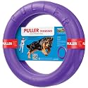 COLLAR Puller Dog Toy Ring for Small Medium Large Dogs Fetch Floating Disc