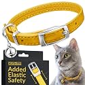 CollarDirect Leather Cat Collar Animal Collar with