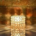 Collectible India Brass Tea Light Holder (4 x 4 x 3.5 inch, Gold)