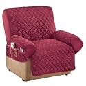 Collections Etc Diamond-Shape Quilted Stretch Recliner Cover