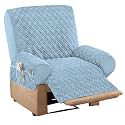 Collections Etc Diamond-Shape Quilted Stretch Recliner Cover