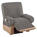 Collections Etc Diamond-Shape Quilted Stretch Recliner Cover