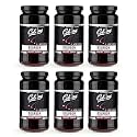 Collins Bourbon Cocktail Cherries - Drinks Garnish for Manhattan or Old Fashioned Cocktails and Desserts, Made with Award Winning Whiskey, Set of 6 11 oz Jars