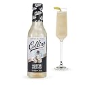 Collins Glitter Simple Syrup, Sparkle Cocktail Mixer with Edible Shimmer, Made with Real Sugar, No High-Fructose Corn Syrup, Ideal for Festive Cocktails and Mocktails, Party Essentials, 12.7 oz