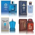 Cologne for Men Set (100ml x 4PCS Variety Pack), DarkOud, King4m, SeanB4m, VintageH, Long Lasting Perfume for Men All Day Use