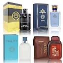 Cologne for Men Set (100ml x 4PCS Variety Pack), bluesky4m, DarkOud, King4m, Hunter Noir, Long Lasting Perfume for Men All Day Use