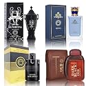 Cologne for Men Set (100ml x 4PCS Variety Pack), DarkOud, InvictGun, King, Hunter Noir, Long Lasting Perfume for Men All Day Use