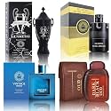 Cologne for Men Set (100ml x 4PCS Variety Pack), DarkOud, InvictGun, VintageH, Hunter Noir, Long Lasting Perfume for Men All Day Use