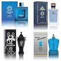Cologne for Men Set (100ml x 4PCS Variety Pack Vintage Heroes,King,Sean's Boutique,Victory Gunmetal) Eau De Perfume Notes of Woody, Spicy, Citrus &amp; Aromatic Long Lasting Perfume for Men All Day Use