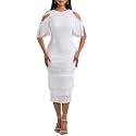 Cololura Sexy Elegant Women Sequin Long Sleeve