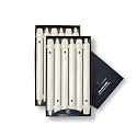 Colonial Candle Unscented Taper Candle, Classic Collection, Ivory, 10 in, Pack of 144 - Up to 8 Hours Burn