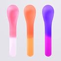 Color Changing Ice Cream Spoons, 30-Pack Individually Wrapped