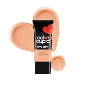 34color cupid hydrating everyday glow bb cream with spf  lightweight easy to blend  for indian skin tones  infused with hyaluronic acid amp ceramide  love glow  walnut  30 g34
