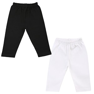 colorfly cotton pants for baby boys amp girls comfort fit - pack of 2