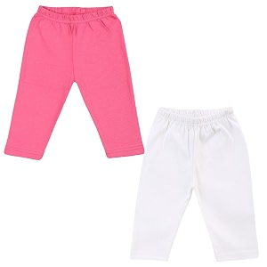 color fly girl baby cotton multi leggings pack of 2