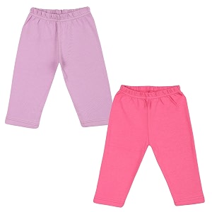 colorfly girl baby cotton multi color leggingspack of 2