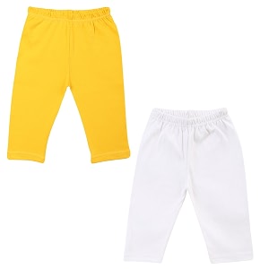 colorfly cotton pants for baby boys amp girls comfort fit - pack of 2