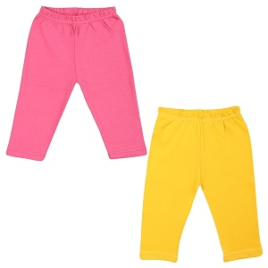 colorfly cotton pants for baby boys amp girls comfort fit - pack of 2