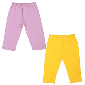 colorfly girl baby cotton multi color leggingspack of 2