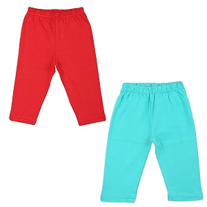 colorfly girl baby cotton multi color leggingspack of 2