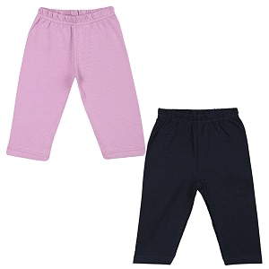 colorfly cotton pants for baby boys amp girls comfort fit - pack of 2