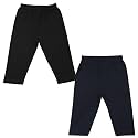 Color Fly Girl Baby Cotton Multi Color Leggings(Pack of 2)