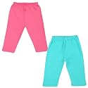 Color Fly Girl Baby Cotton Multi Leggings Pack of 2