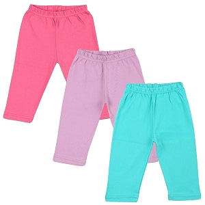 color fly girl baby cotton multi leggings pack of 2