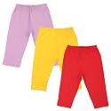 Color Fly Girl Baby Cotton Multi Leggings Pack of 2