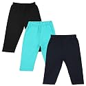 Color Fly Girl Baby Cotton Multi Leggings Pack of 2