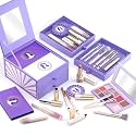 Color Nymph Makeup Gift Set For Teens Full Make Up Kit Purple Storage Case