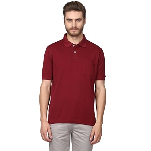 Colorplus Mens Solid Loose Fit Polo CMKF13528-M8