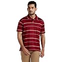 Color Plus Stripes Cotton Regular Fit Mens
