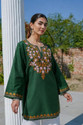 COLOR TIPS Embroidered Pure Cotton Straight Kurta
